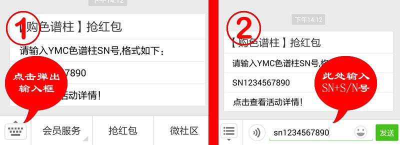 輸入S/N號搶紅包